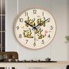 16-inch 40cm New Year's wealth wall hanging clock living room clock bedroom dining room mute creative wall hanging clock