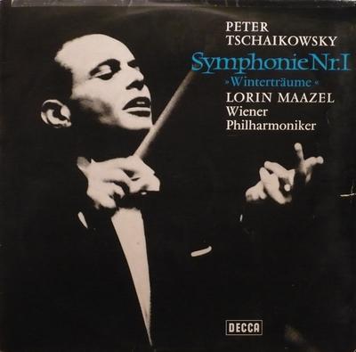 LP Record PYOTR ILYICH TCHAIKOVSKY, LORIN MAA - Symphonie Nr. 1 "Winterträume" SXL6159 Decca 1965 Germany Classical Used