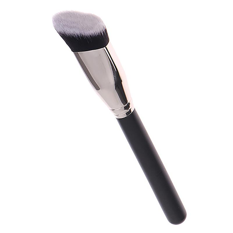 Angled Liquid Powder Contour Makeup Brushes Cream Blush Liquid Foundation Blending Brush Angled Foundation Beauty Tools
