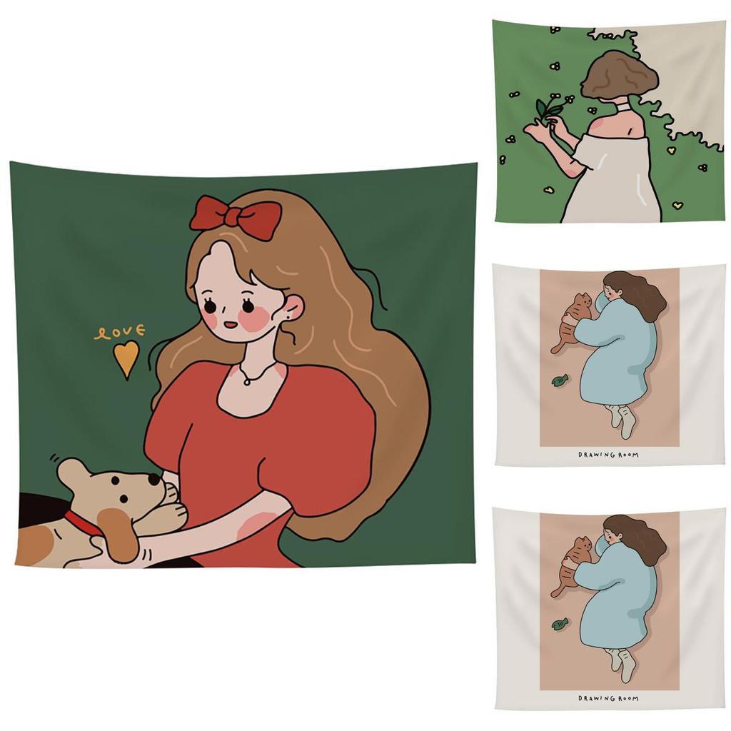 Cartoon Wall Hanging Tapestry For Your Home Decor