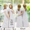 Regali di Compleanno per Migliore Amica Donna - Statuette in Resina per Sorelle Idee Regalo di Compleanno per Migliore Amica Sorella Regali Unici per Sorelle da Figura Dipinta a Mano