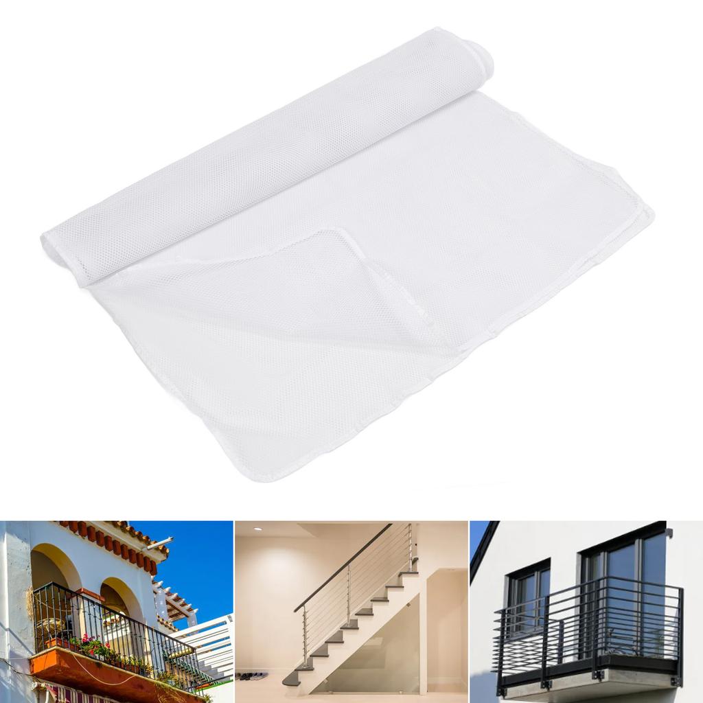 Mesh Netting   Net Thick 118.1 X 35.4in Deck Railing Protective Net for Balcony ment