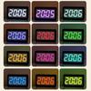 Colorful Color-changing Electronic Alarm Clock Perpetual Calendar LED Color Light Digital Clock Full Color Silent Table Clock 9002