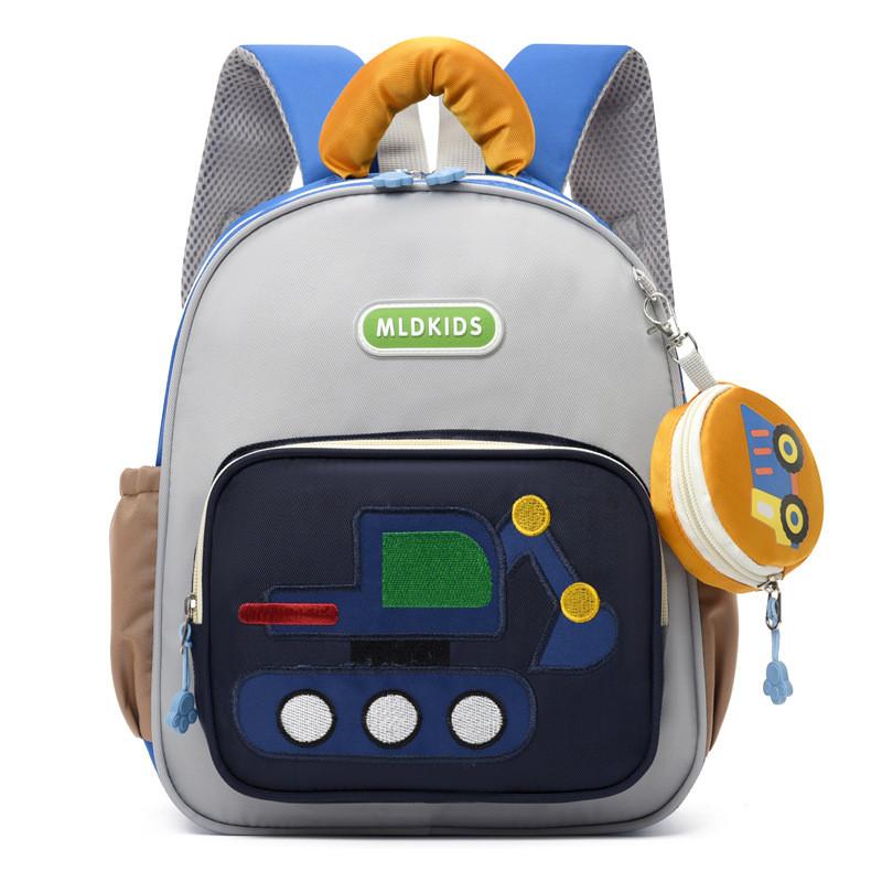 Cute Unisex Toddler Backpack In Soft Colors Perfect For Kindergarten And Daily Use