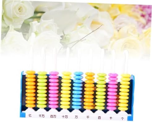 Kisangel Kids Abacus Math Learning Toy for Girls & Boys, Counting Bead Frame, Fine Motor Skills Educational Toy