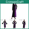 Enchanting Gothic Purple Witch Costume For Women Perfect For Halloween Parties