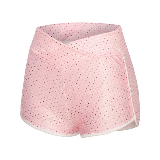 Yoga Shorts Printed Moisture Wicking Soft Women Printed Solid Color Leggings for Fitness