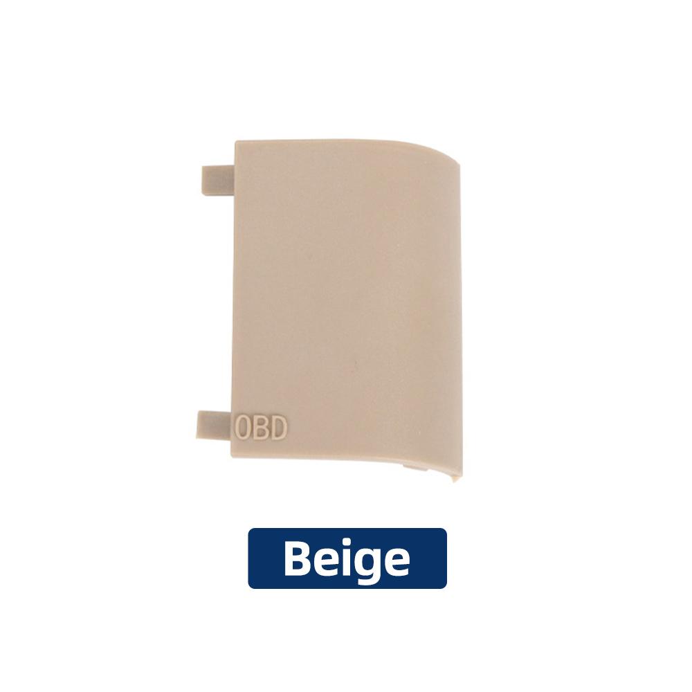 

For BMW 1 Series X1 E84 E87 3 Series E90 E91 E92 E93 F25 X3 F26 X4 E66 Car Interior Kick Panel Cap LHD Left OBD Plug Cover Trim бежевий
