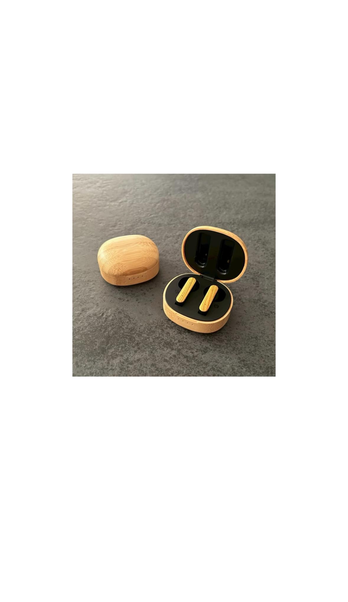 

Беспроводные наушники из натурального дерева с чистым звуком Деревянные Беспроводные Bluetooth и Изготовлены из Натурального Стильного Чистого Звука и Длительного Качества Дерева Беспроводные