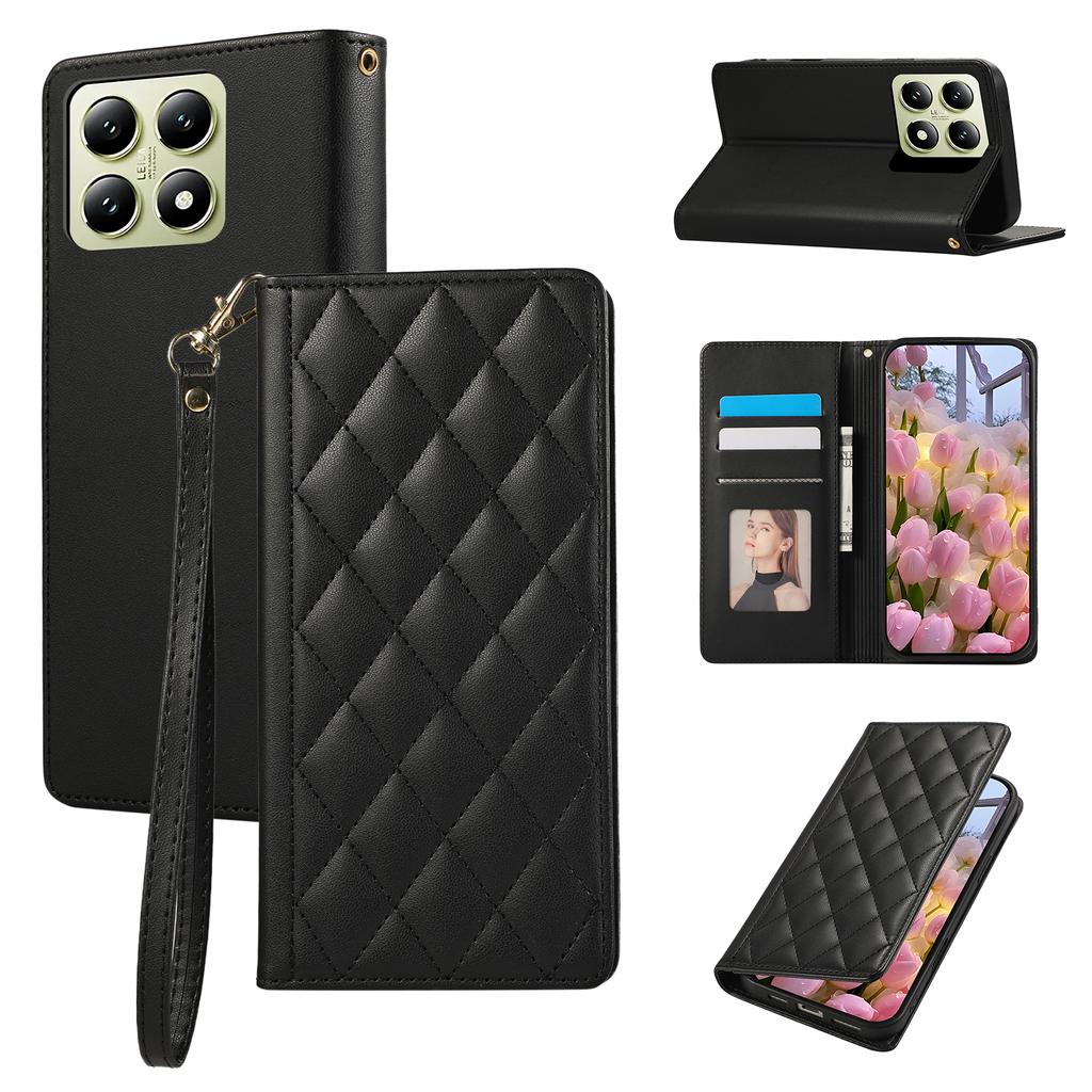 For Samsung Galaxy S25 FE Case Retro Texture Matte TPU + PU Leather Back Cover Support Magnetic Car