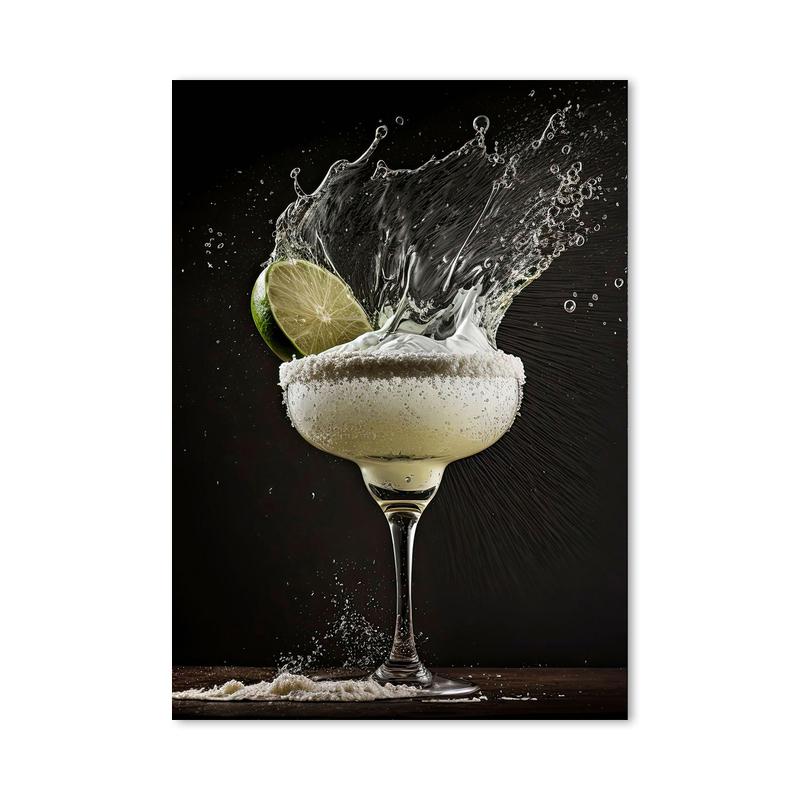 Abstract Colorful Cocktail Exploration Rendered Posters Prints Bar Painting Wall Art Pictures for Restaurant Drinking Room Decor