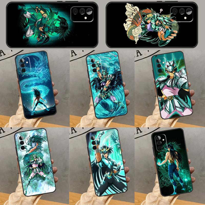 Saint Seiya Shiryu Case For Samsung Galaxy A05 A06 A22 A53 A33 A26 A16 A56 A36 A32 A52 A54 A34 A14 A55 A15 A35
