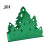 Holiday Dining Table Centerpiece Christmas Tree Napkin Holder, Stainless Steel Vertical Paper Towel Stand, Kitchen Accessories Decorative Dispenser