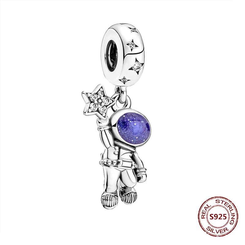 Chameleon Luminous Firefly Charm Fit  S925 Original Bracelets Butterfly S925 Silver Beads For DIY Jewelry Birthday Gift