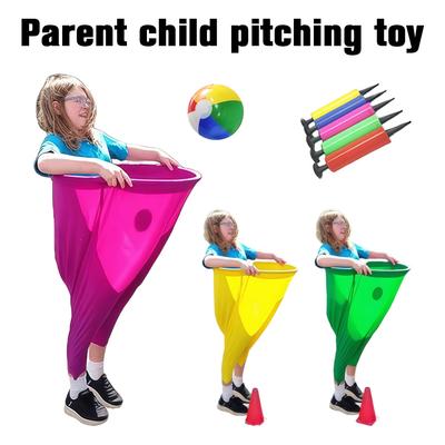 Granny Pants Yard Game Marker Cones Yard Games for Family Outdoor Fun Parent-Child Toss Game Interactive Party Toy