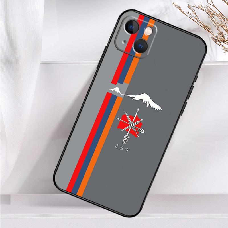 Armenian Flag Shockproof Case For iPhone 18 17 16 15 14 11 Pro Max Plus 12 13 Mini 16e 17 Air Phone Cover