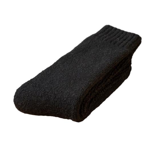 Herren Wollmischsocken Dehnbare Verdickte Freizeitsocken mit Elastischen Bündchen Warme Winterstiefelsocken für Arbeit Wandern Tägliche Erledigungen