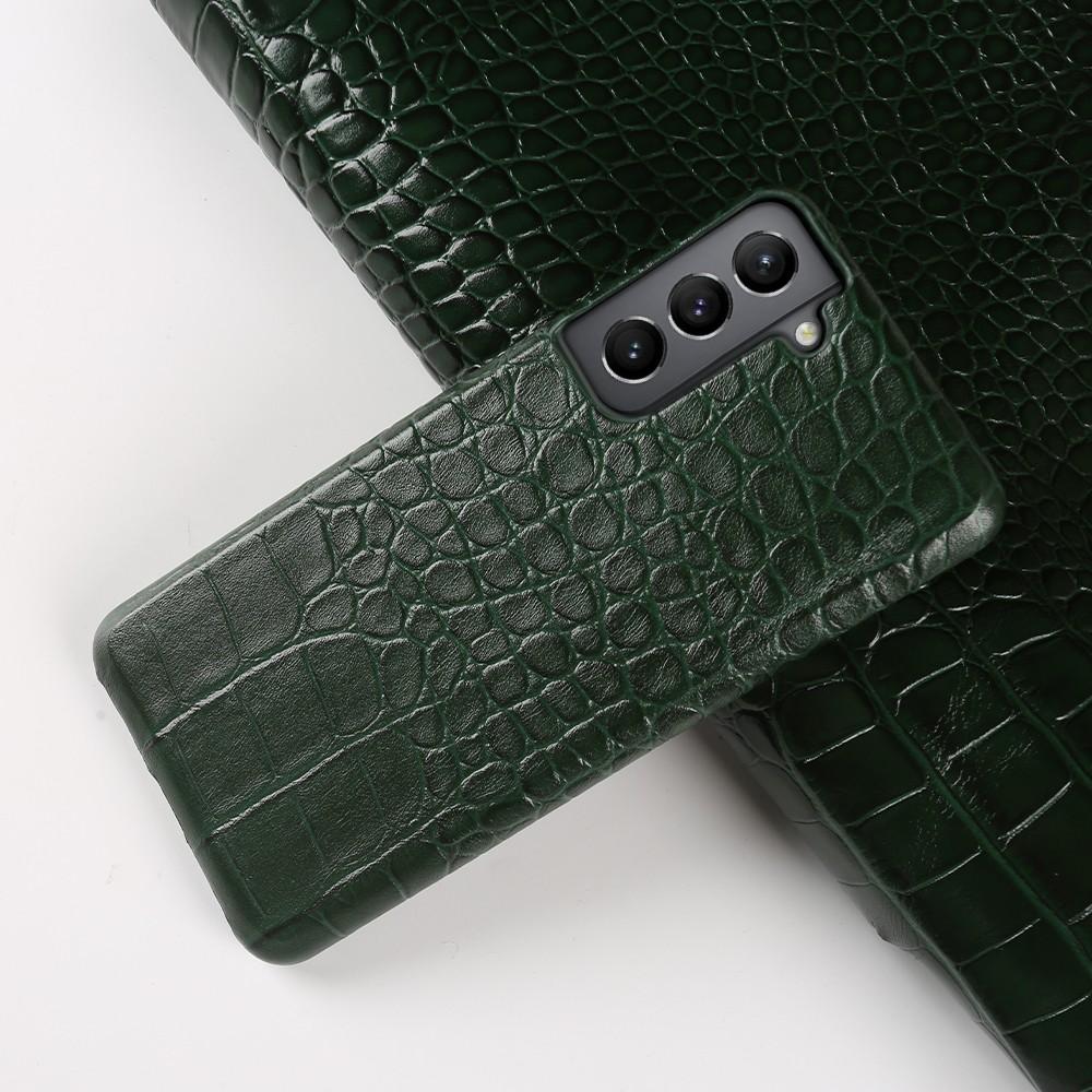 For Samsung Galaxy S21 Case Luxury Genuine Leather Case Galaxy S23 S21 S24 Ultra Plus S10 Note 20 Mobile Phone Cover Back Shell