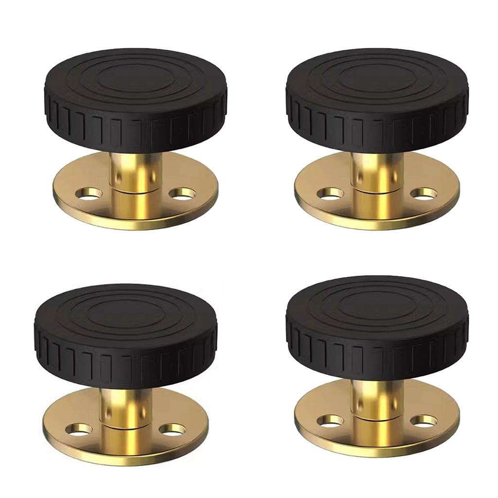 4pcs Adjustable Furniture Legs Threaded Bed Frame Anti-Shake Headboard Stoppers Fixer Punch-Free Furniture Fixed Accessories