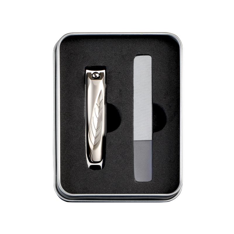 Edelstahl Anti-Spritz Nagelschere Set mit Geschenkwerkzeug