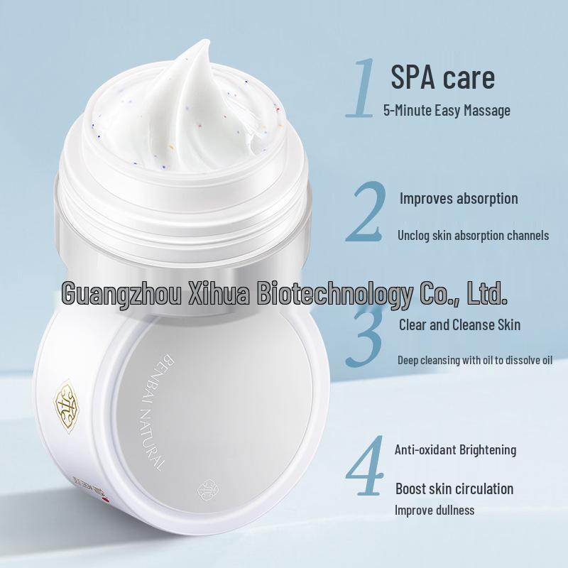 Rejuvenating Deep Cleansing Face Cream: Firming, Antioxidant, Exfoliating, Makeup Remover