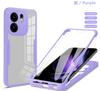Støtsikkert deksel med full kroppsbeskyttelse for OPPO Reno 13F 13FS 5G Reno 13 Pro Reno13 Beskyttelsesdeksel Klare Fundas Coque Capa