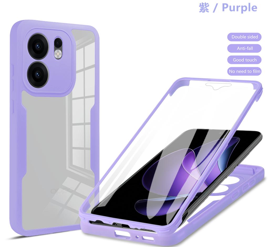 Støtsikkert deksel med full kroppsbeskyttelse for OPPO Reno 13F 13FS 5G Reno 13 Pro Reno13 Beskyttelsesdeksel Klare Fundas Coque Capa