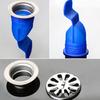Stainless Steel Silicone Strainer Kitchen Bathroom Pipe Floor Sewer Drain Core