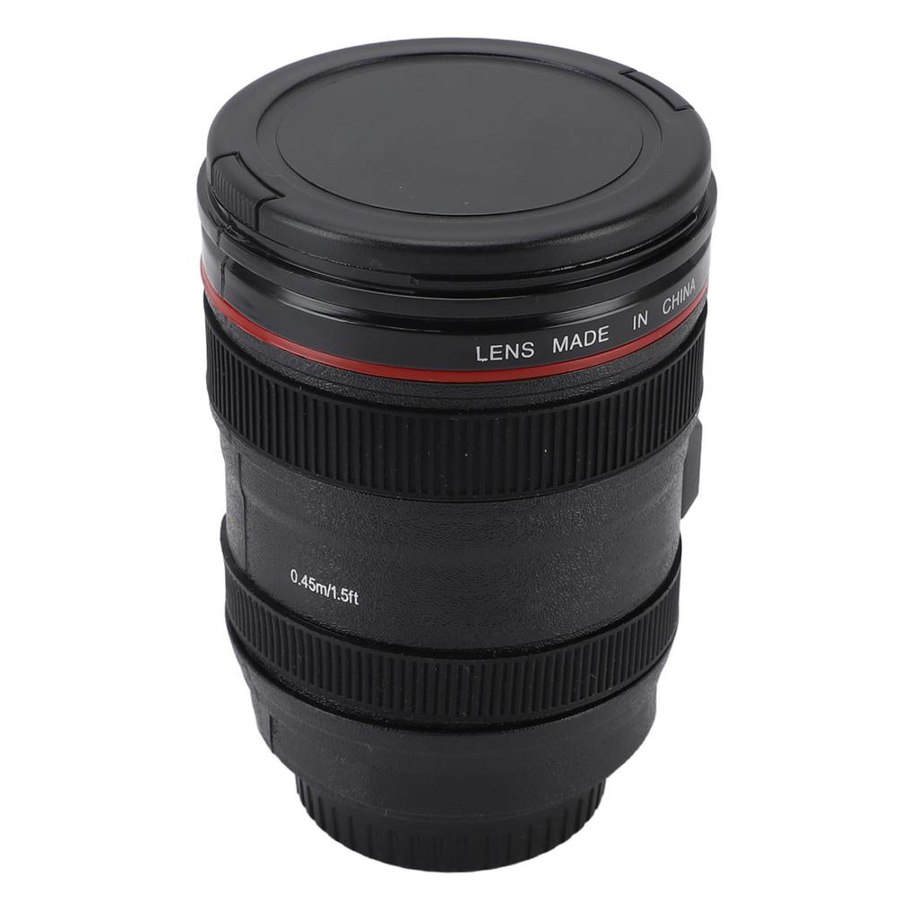 Camera Lens Coffee Mug Multipurpose Innovative Leakproof Camera Lens Cups for Photographers Traveler