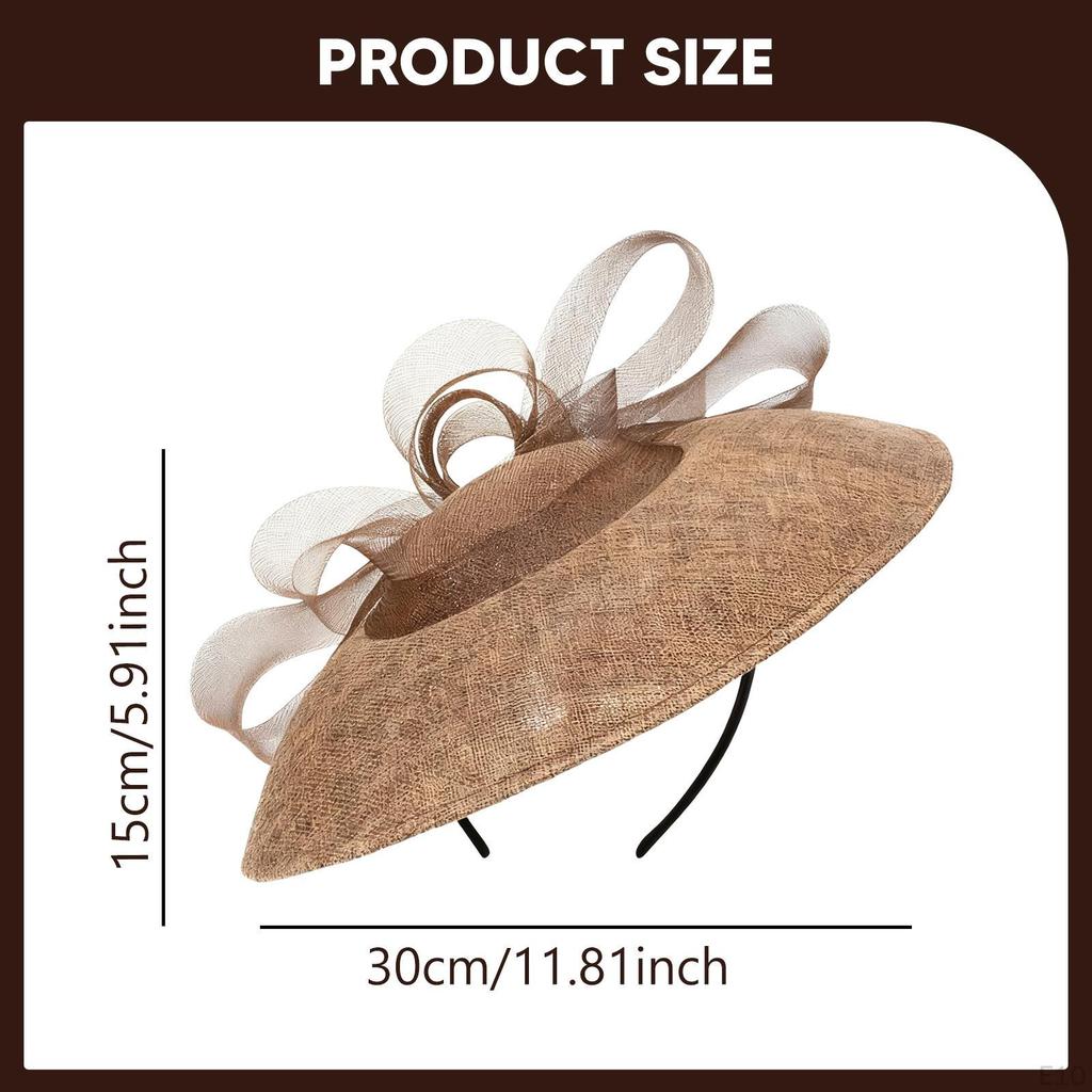 Mini Hat Headpiece Headband Wide Brim Headwear for Cosplay Party Supplies