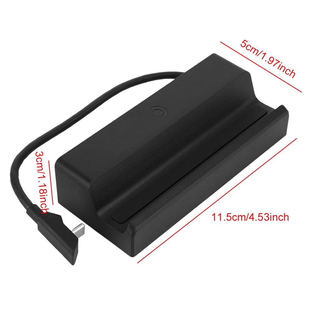 For Steam Deck Expansion Dock Base with US Power Supply Dock Base Bracket 7 In 1 Charging Dock Handheld Game Console Accessories