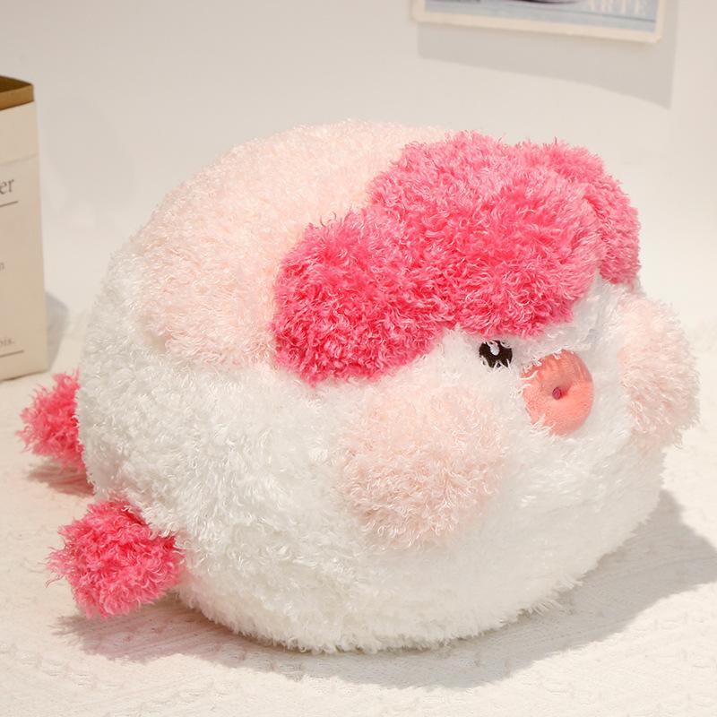 

Плюшевая игрушка Золотая рыбка Подушка Кукла Для девочек Мягкая игрушка Мультяшная рыба Подушка розовый