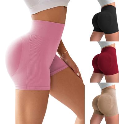 Women Hip Lifting Slimming High Waist Shorts Fitness Quick Dry Breathable Yoga Shorts