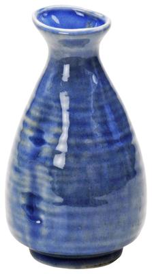 Mino Eşyası Hayır. 2 sake şişesi Ruri Iga 403-11-41E