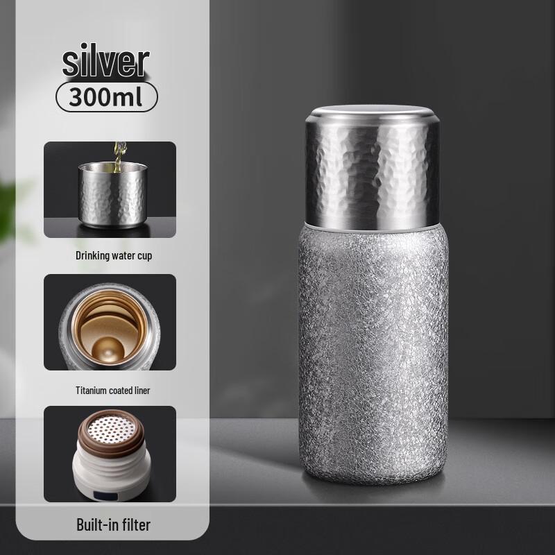 Shangqi Double-Layer Insulated Tea Tumbler with Infuser