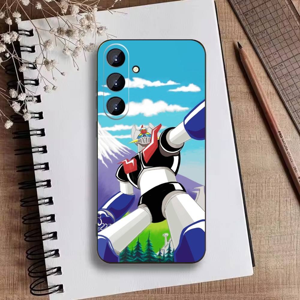 Anime Z-Mazinger Z Phone Case For Samsung Galaxy A73,A21s,A22,A31,A52,A53,A71,A41Soft Black Shell