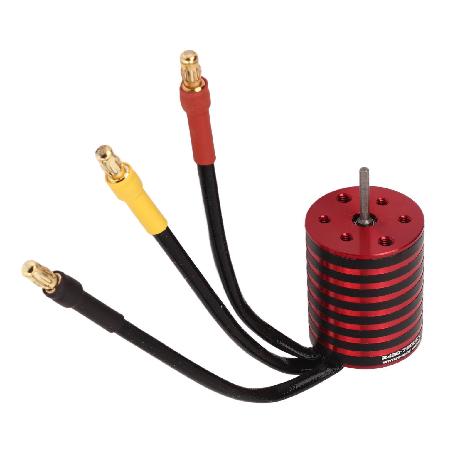 

2430 Brushless Motor Large Torsion Fast Heat Dissipation Waterproof RC Car Motor for Traxxas 116