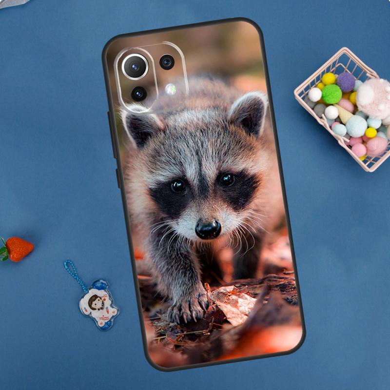 Raccoon Case For POCO F5 X3 X5 Pro X4 F4 GT C40 M5s F3 Cover For Xiaomi 13 12 Lite 12T 11T Pro 12X