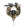 Retro Pirate Western Antiquities Magician Sword Trendy Jewelry Men's Accessories Brooch