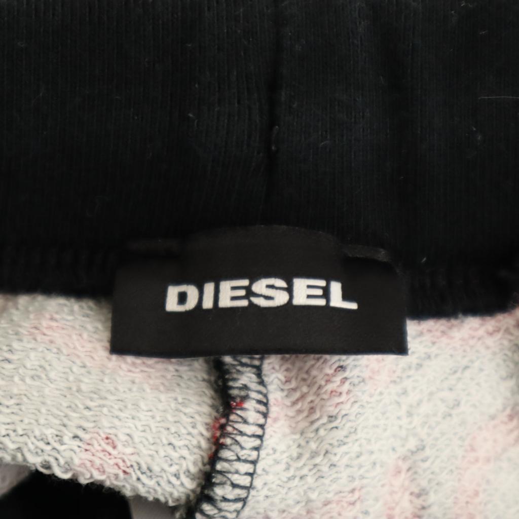 Diesel Made In Bulgaria English Letters Sweat Jogger Pants 10 Multi Kid's Used