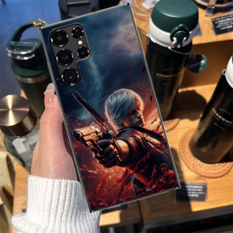 D-Devil May Cry DMC Cases Phone Case for Samsung Galaxy S26 Ultra S25 Edge S24 S23 FE S21 Plus S20 S22 S10 Cover TPU Capa Shell