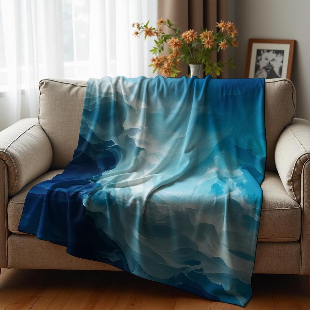 Gothic Heart Sticker Soft Flannel Blanket Breathable Warm Throw for Office Car Sofa Kids Room Birthday Xmas Gift
