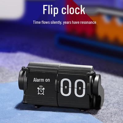Multifunktionaler Flip-Page-Timer und Wecker mit Smart-Kalender