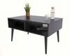 Isla Coffee Table In Scandinavian Style BLACK/BLACK