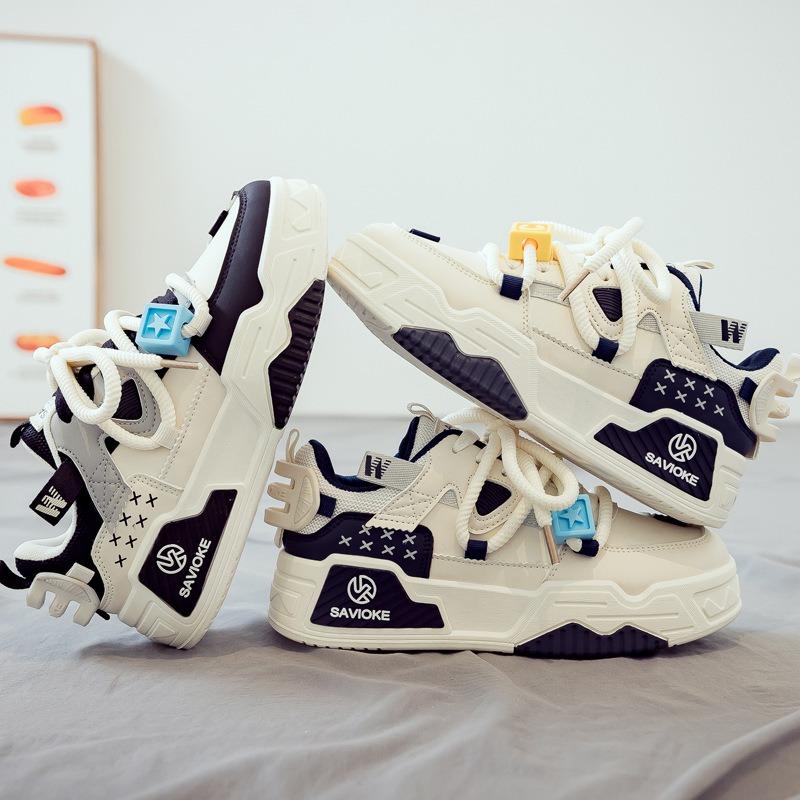 Spring new versatile women's thick-soled heightening sports and leisure little white shoes board shoes spring and autumn