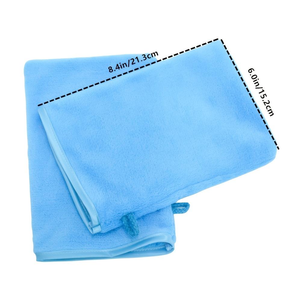 Unisex Adult Polyester Unscented Deep Blue Exfoliating Gloves