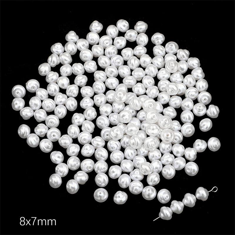 DIY Kit: High-Gloss Irregular Imitation Pearl Jewelry Accessories for Bracelets, Pendants, and Headdresses.