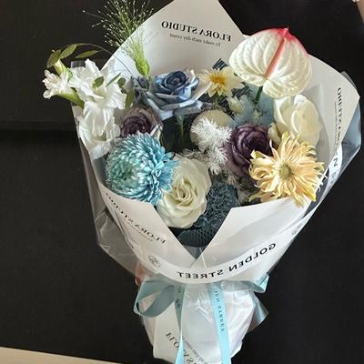 20pcs Simple Style Flower Wrapping Paper English Letter Flower Bouquet Paper Gifts Packaging  Party
