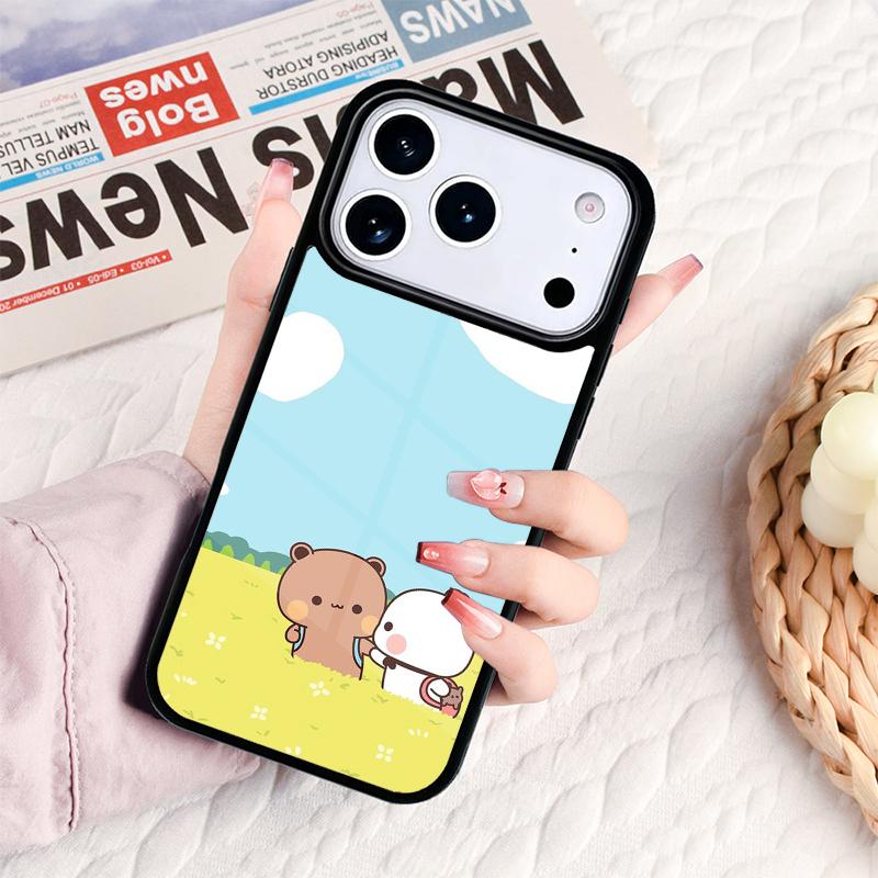 Cute BuBu DuDu Phone Case For IPhone 17 16e 15 14 13 12 11 Pro Max Air Mini Soft Protective Cover