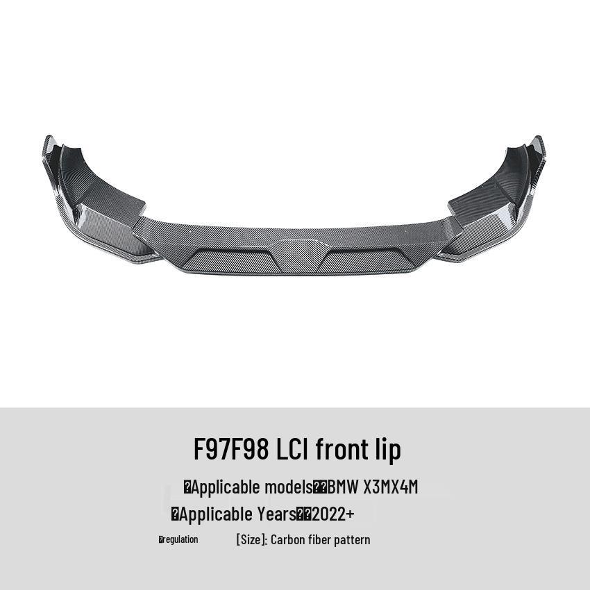 BMW X3M/X4M F97/F98 LCI (2022+) Front Lip Spoiler Body Kit